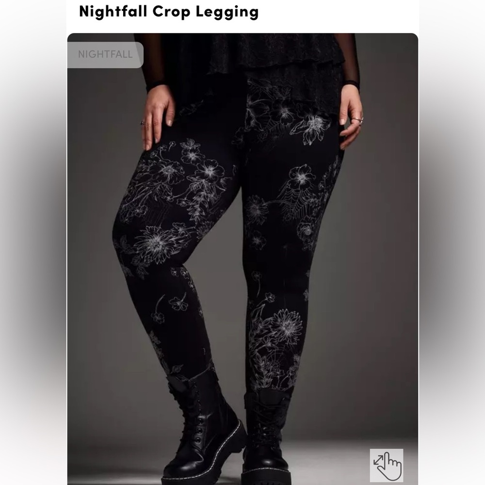 NWT Torrid Floral Print Leggings